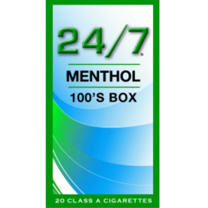 24/7 MENTHOL 100