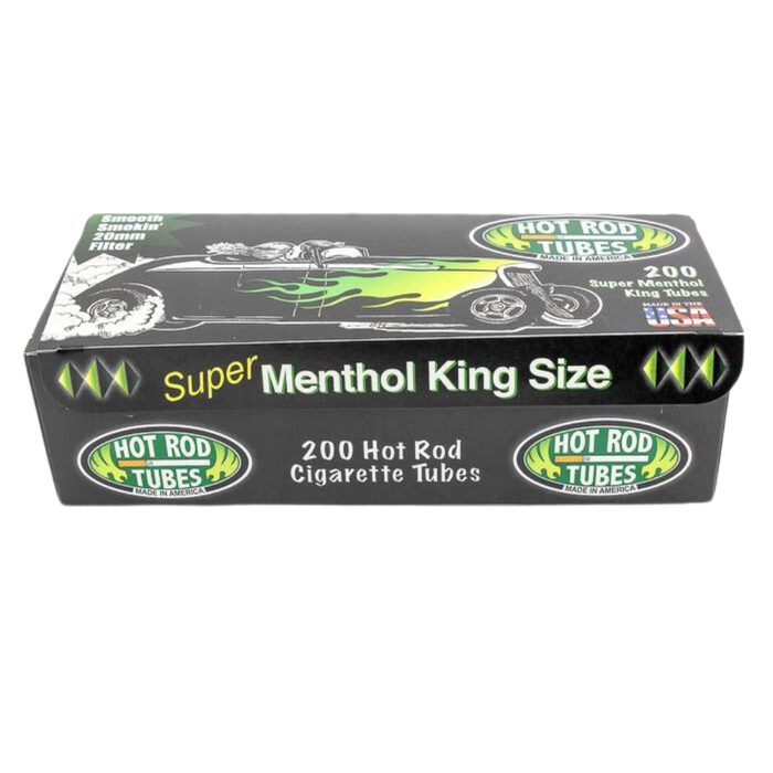 Hot Rod Super Menthol King Cigarette Tube