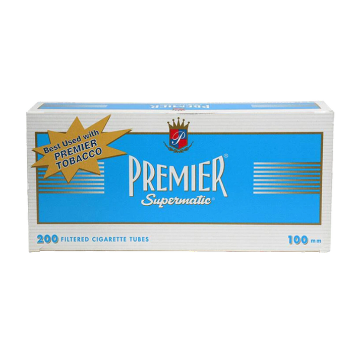 Premier Blue 100's Cigarette Tubes 200ct.