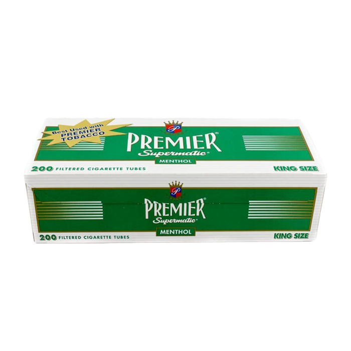 Premier Menthol King Cigarette Tubes