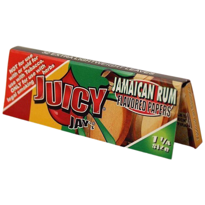 Juicy Jays 1 1/4 Rolling Papers  Jamaican Rum