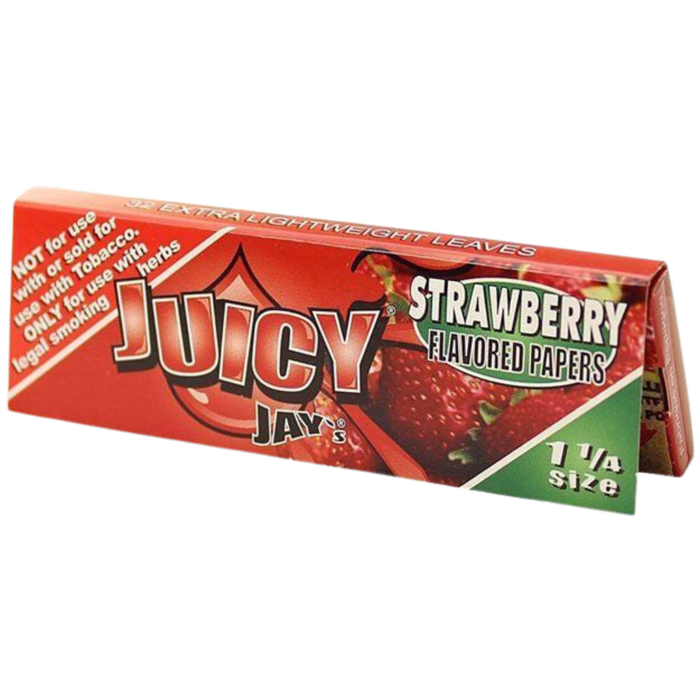 Juicy Jays 1 1/4 Rolling Papers  Strawberry