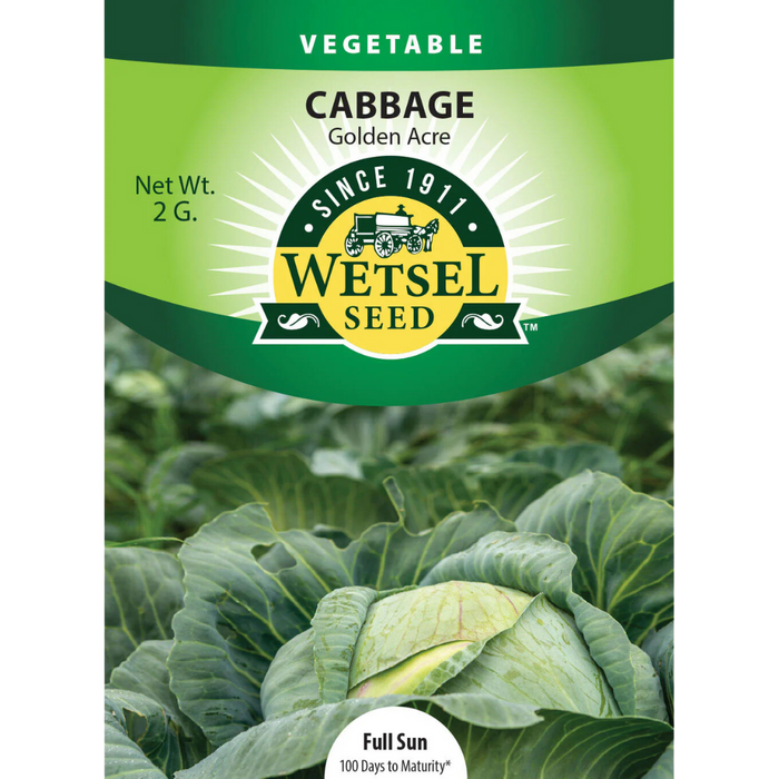 Cabbage - Golden Acre - 2g Packet