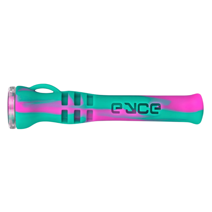 Eyce Shorty Platinum Cured Silicone Chillum (Multi)