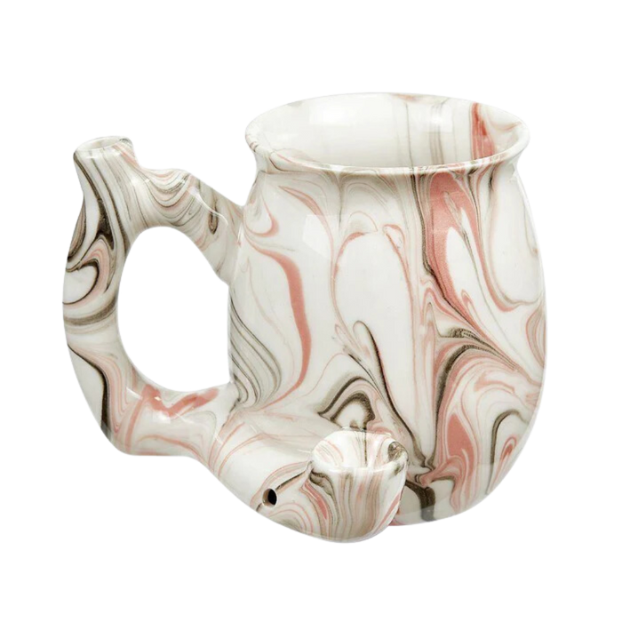 Roast & Toast Premium Marbled Ceramic Pipe Mug | 11oz