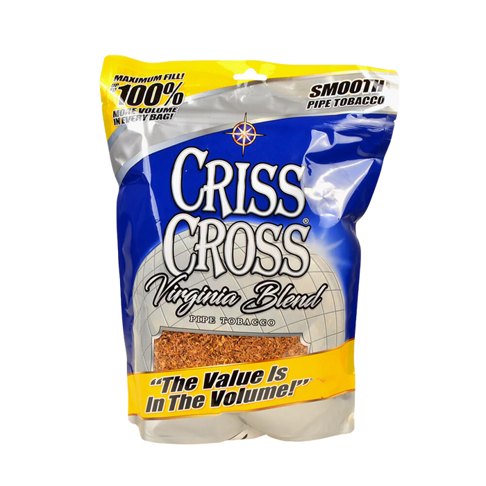 Criss Cross Virginia Blend Smooth 16oz Pipe Tobacco