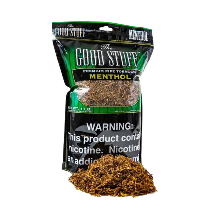 GOOD STUFF MENTHOL PIPE TOBACCO 16oz.