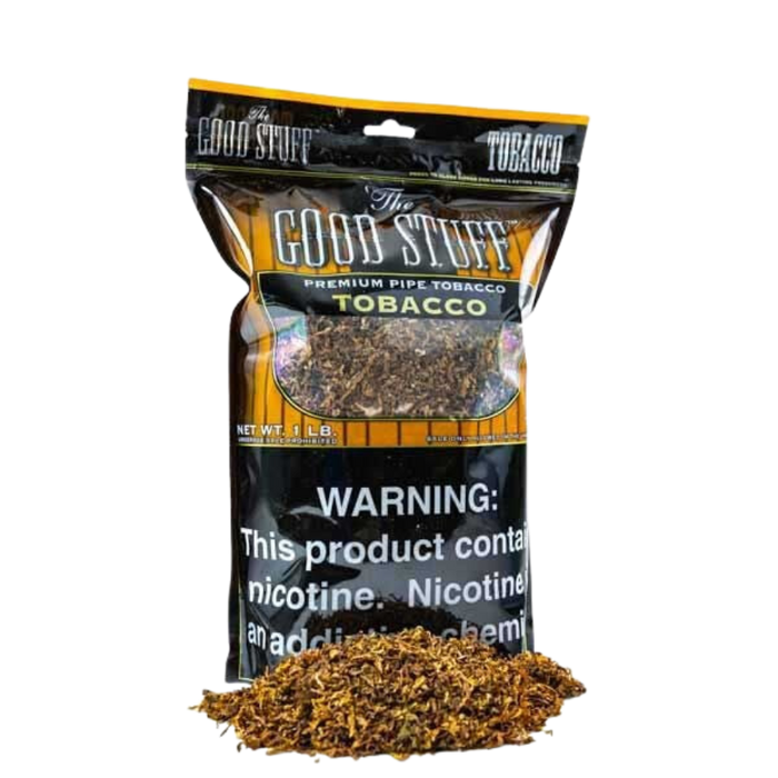 GOOD STUFF NATURAL PIPE TOBACCO 16oz.