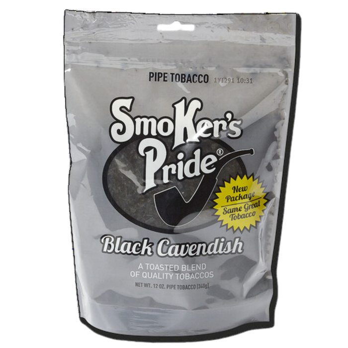 Smoker's Pride Pipe Tobacco  Black Cavendish 12oz