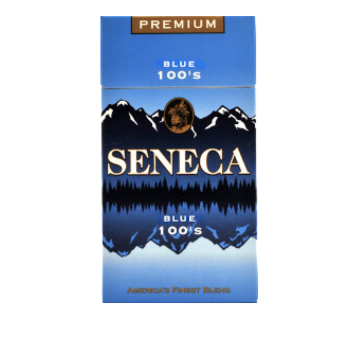 SENECA CIGARETTES – BLUE – 100S BOX