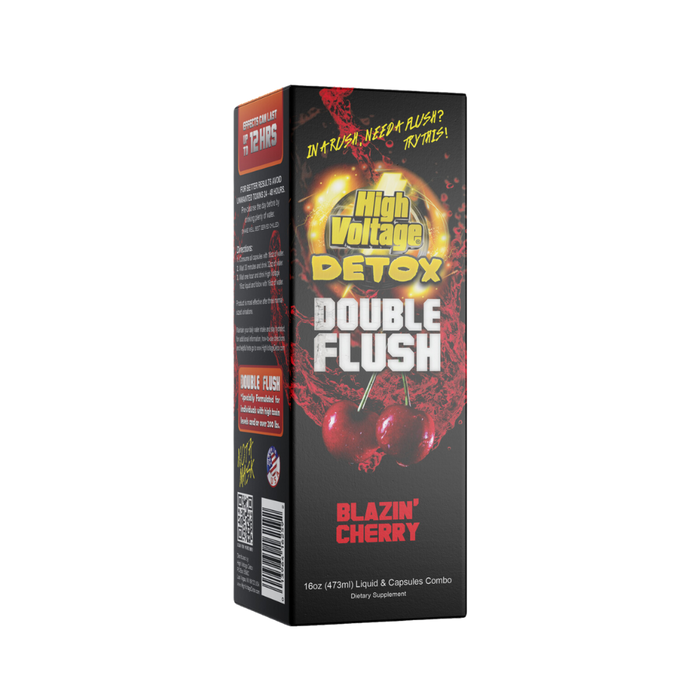 High Voltage Detox Double Flush  Blazin' Cherry