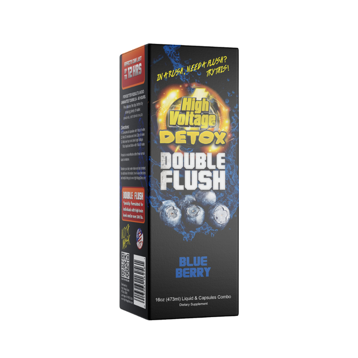 High Voltage Detox Double Flush  Blueberry