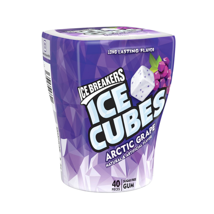 Ice Breakers Ice Cube Gum Artic Grape