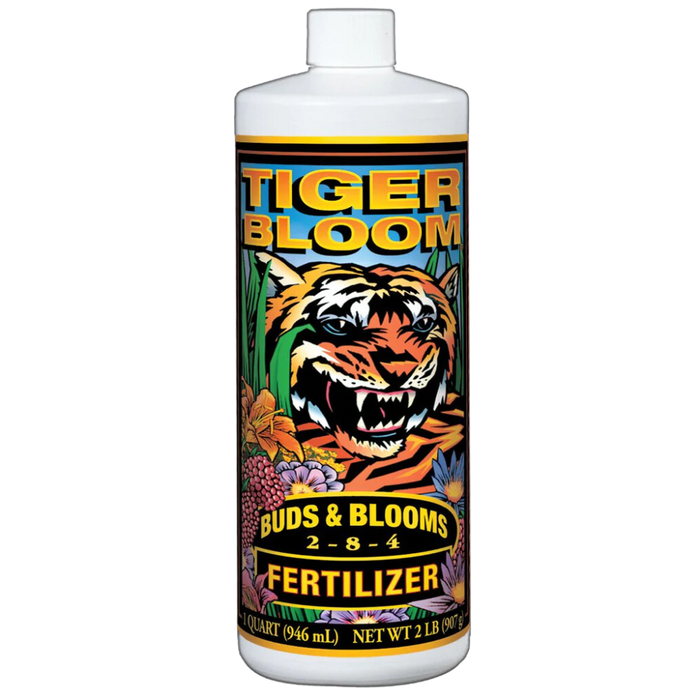 FoxFarm® Tiger Bloom® Fertilizer 2-8-4 - 32oz - Concentrate