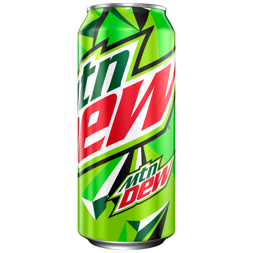 Mtn Dew 16 oz Can — Rollies Tobacco