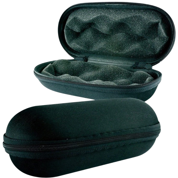 6.5" Padded Hard Shell Case Black