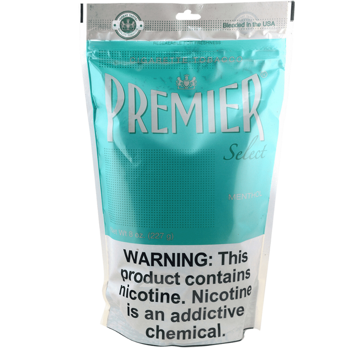 Premier Menthol Tobacco 8oz Bag