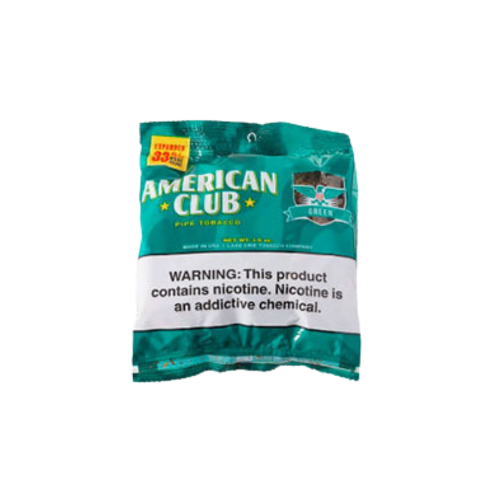 American Club Green 1.5oz Pipe Tobacco